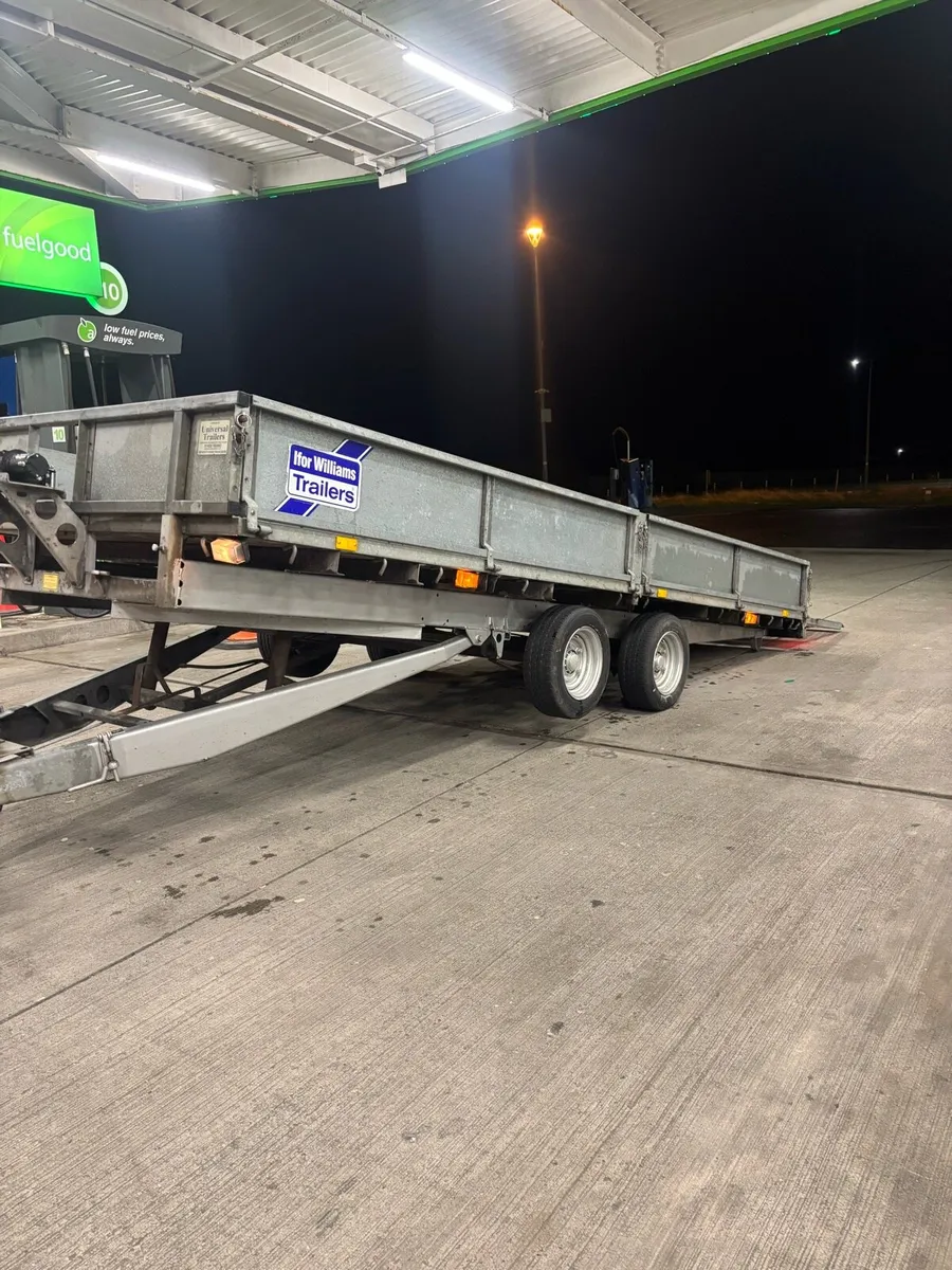 Ifor Williams 16x6,6 tilt bed dropside - Image 1