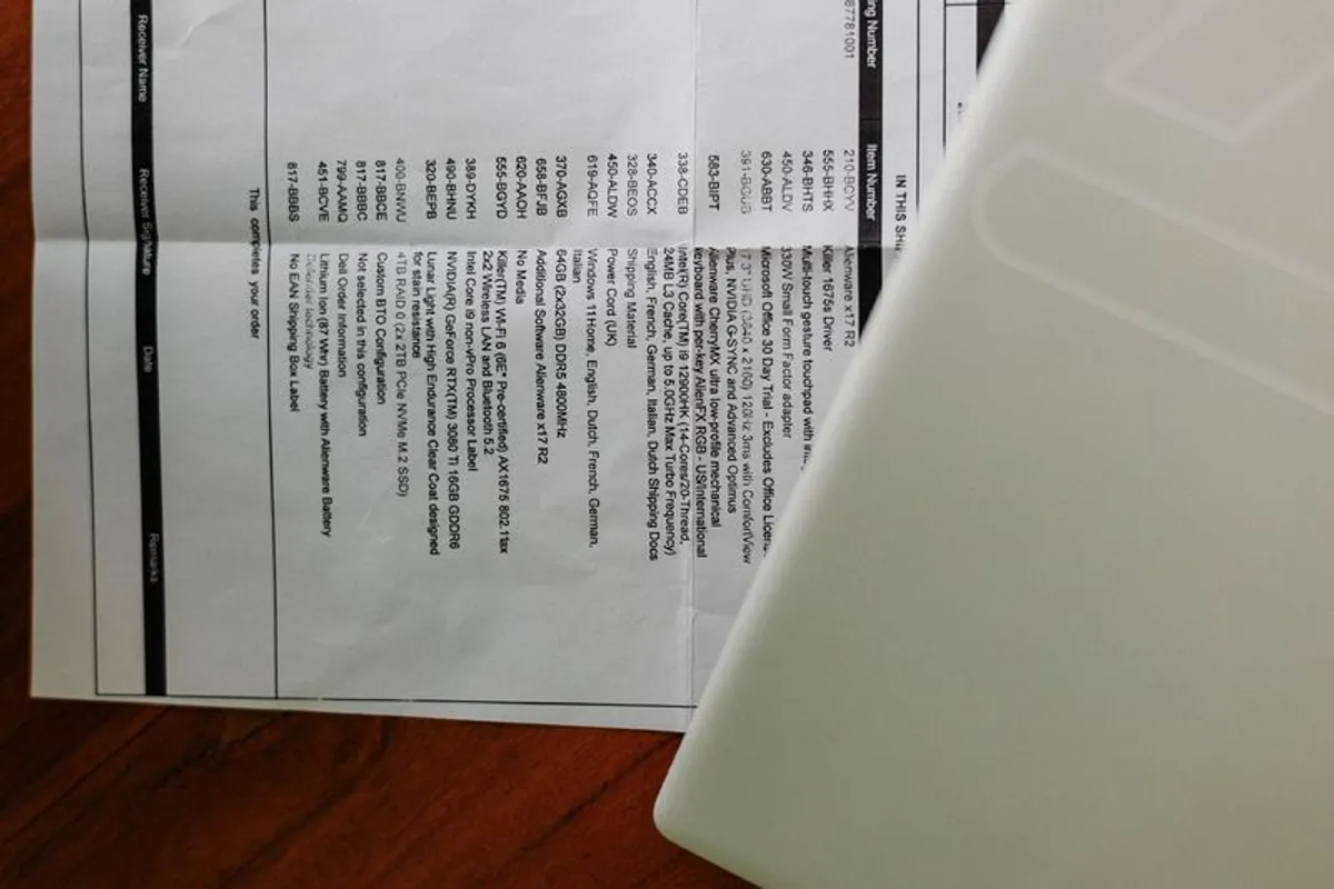 Alienware X17 R2 - Image 4