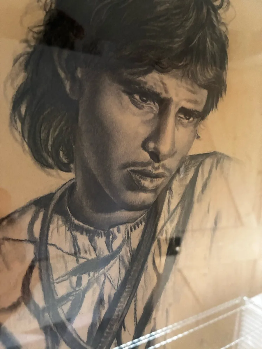 Vintage portrait drawing - Image 2