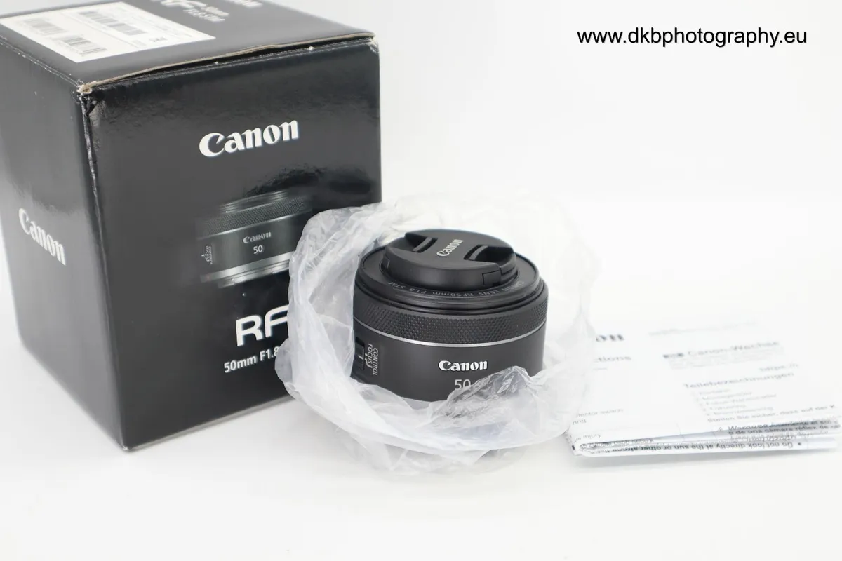 CANON RF 50mm F1.8 STM LENS #0203 - Image 1