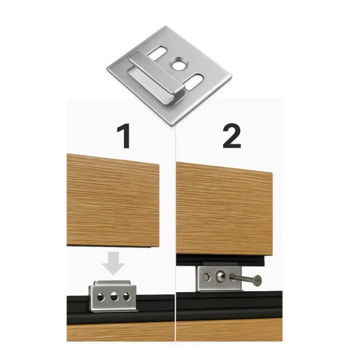 250 Composite Cladding Fixing Clips