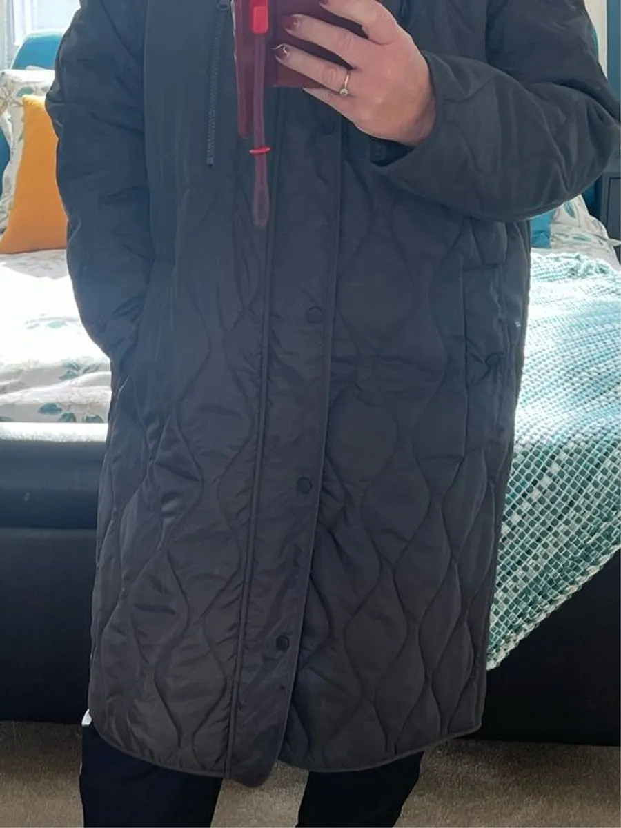 quilted coat - Image 1