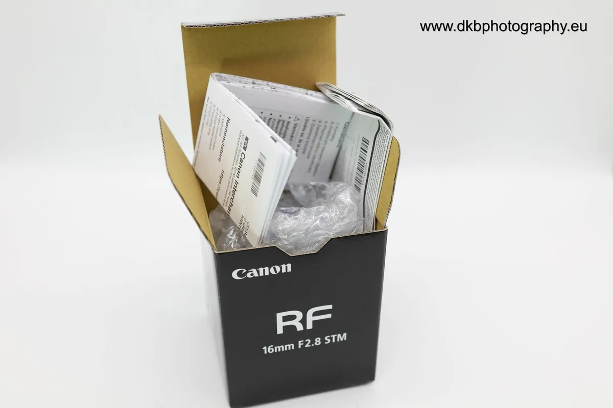 CANON RF 16mm F2.8 STM LENS (Like New) #0494 - Image 2