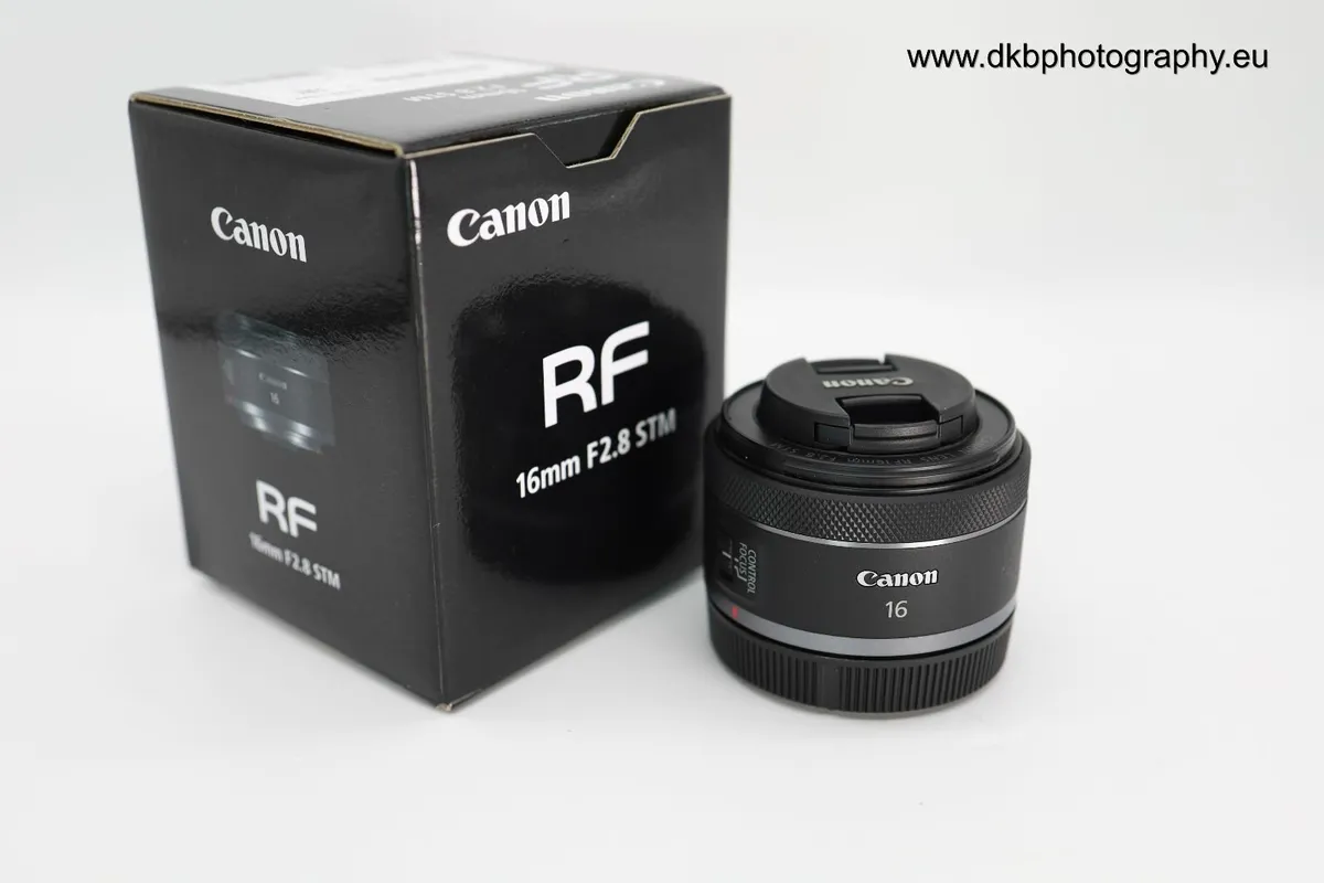 CANON RF 16mm F2.8 STM LENS (Like New) #0494 - Image 3