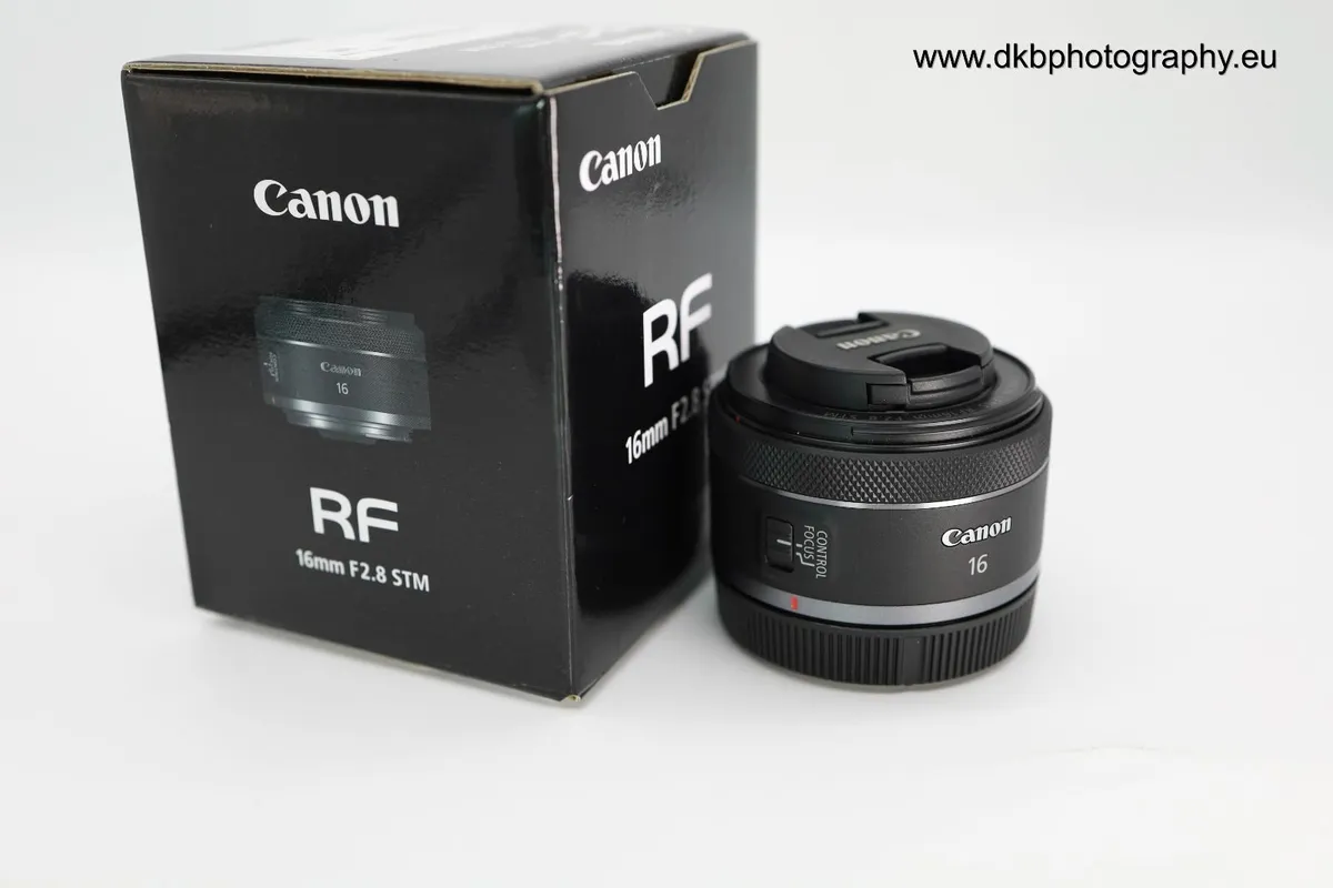 CANON RF 16mm F2.8 STM LENS (Like New) #0494 - Image 1