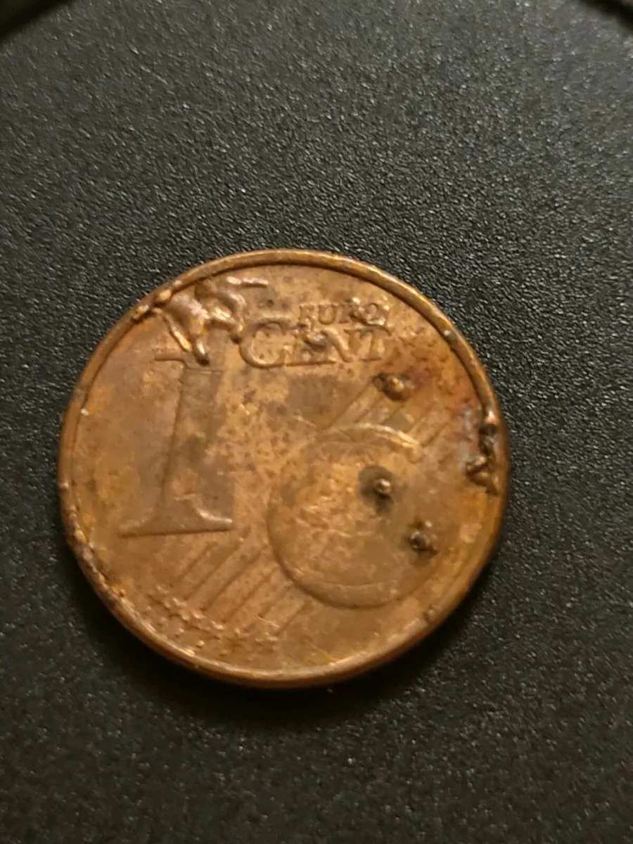 2008 irish 1 euro cent coin - Image 1