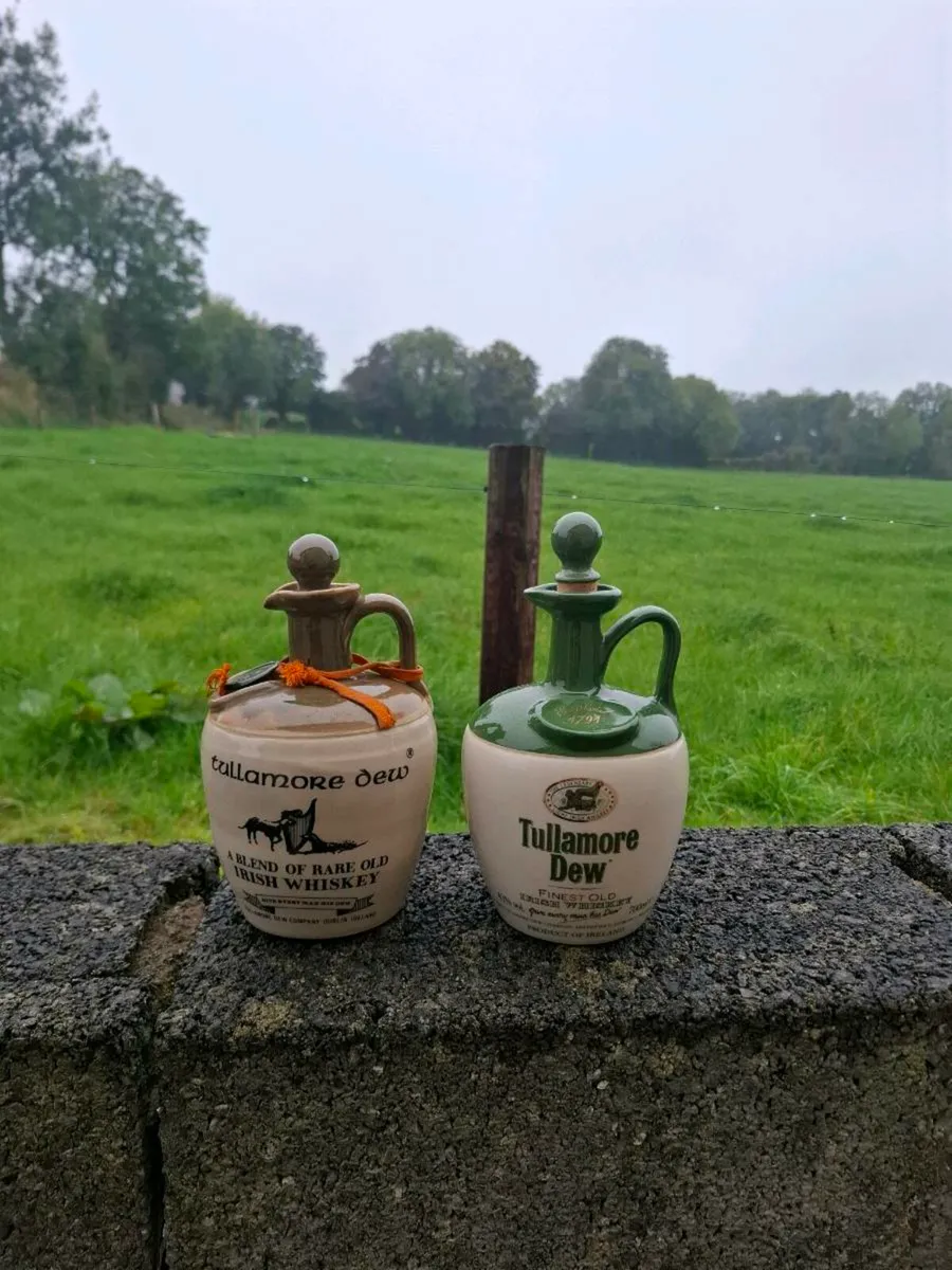 Duo tullamore dew bottles possible to post