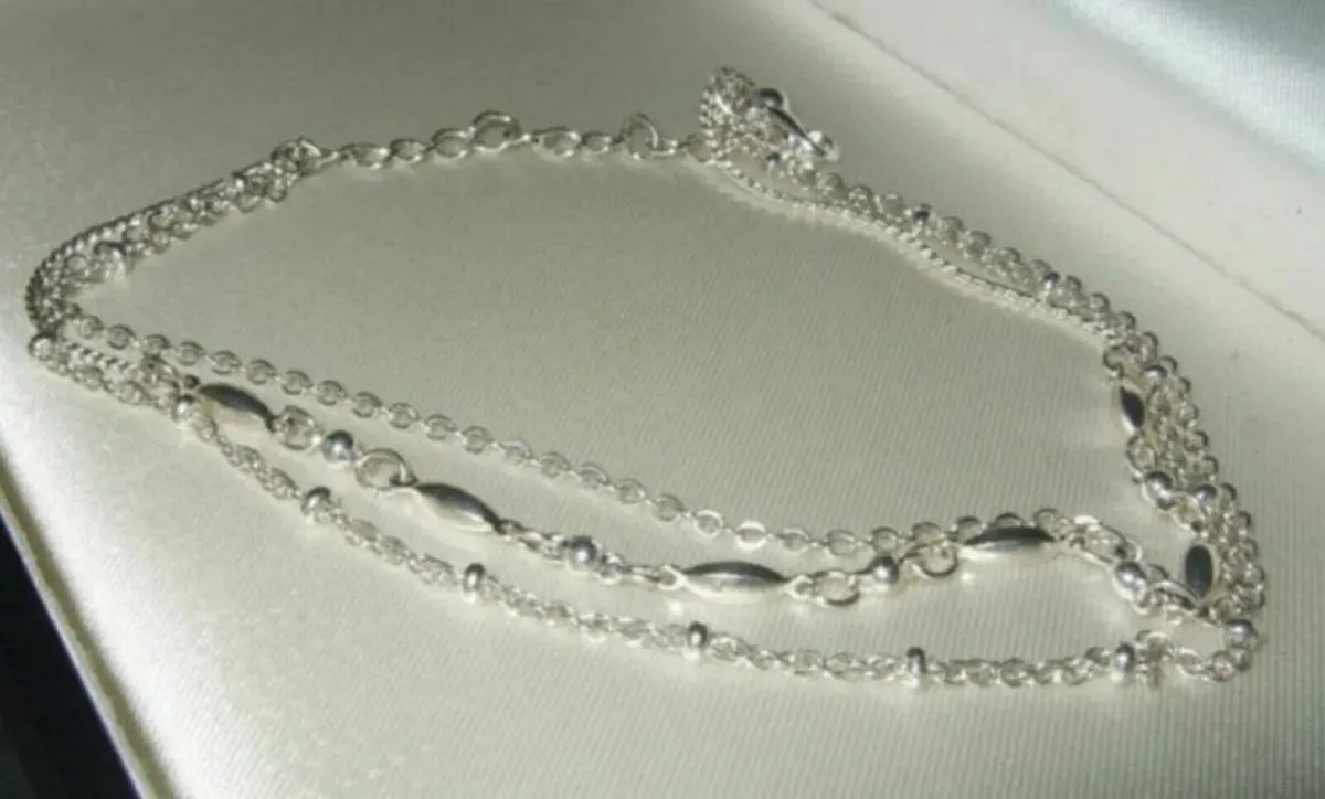 Vintage Hallmarked Silver Trilogy Chain - Image 4