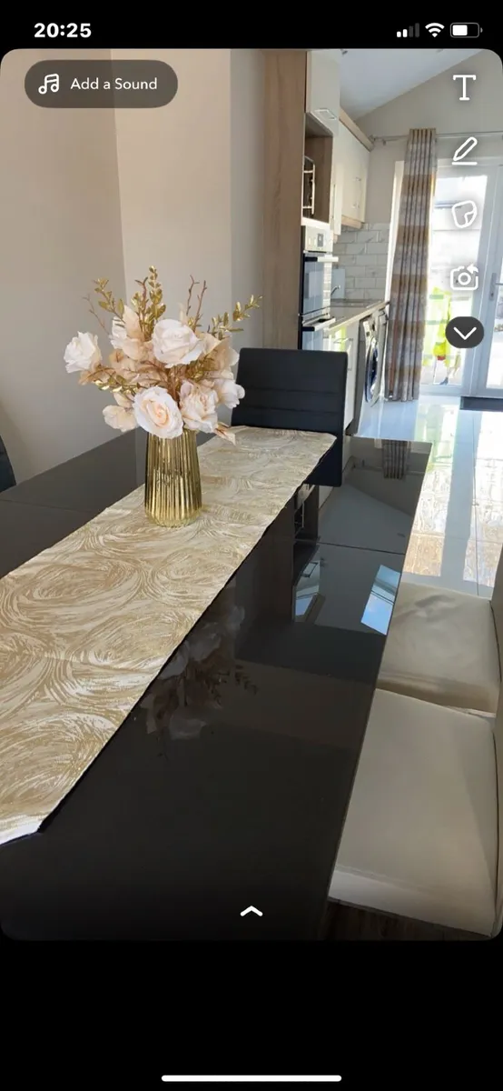 Table and chairs