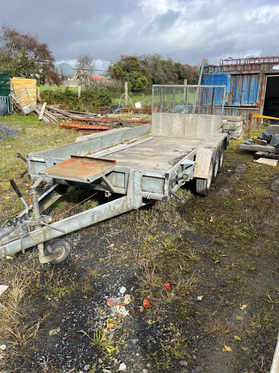 Ivor Williams Plant Trailer - Image 1