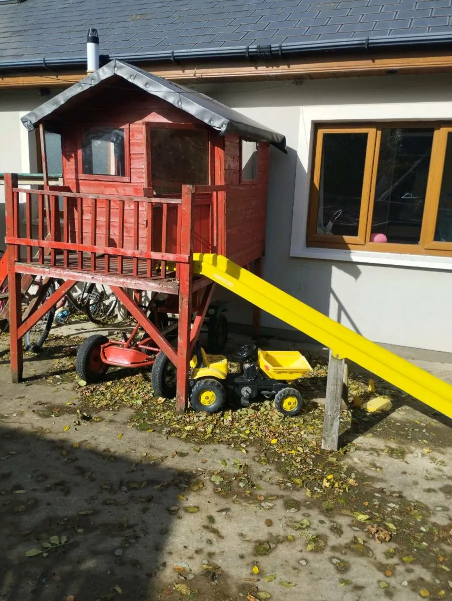 Tree house ladder slide can delivery - Image 2