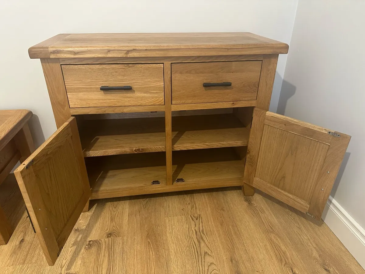 Solid Wood Sideboard Table - Drawers and storage - Image 2