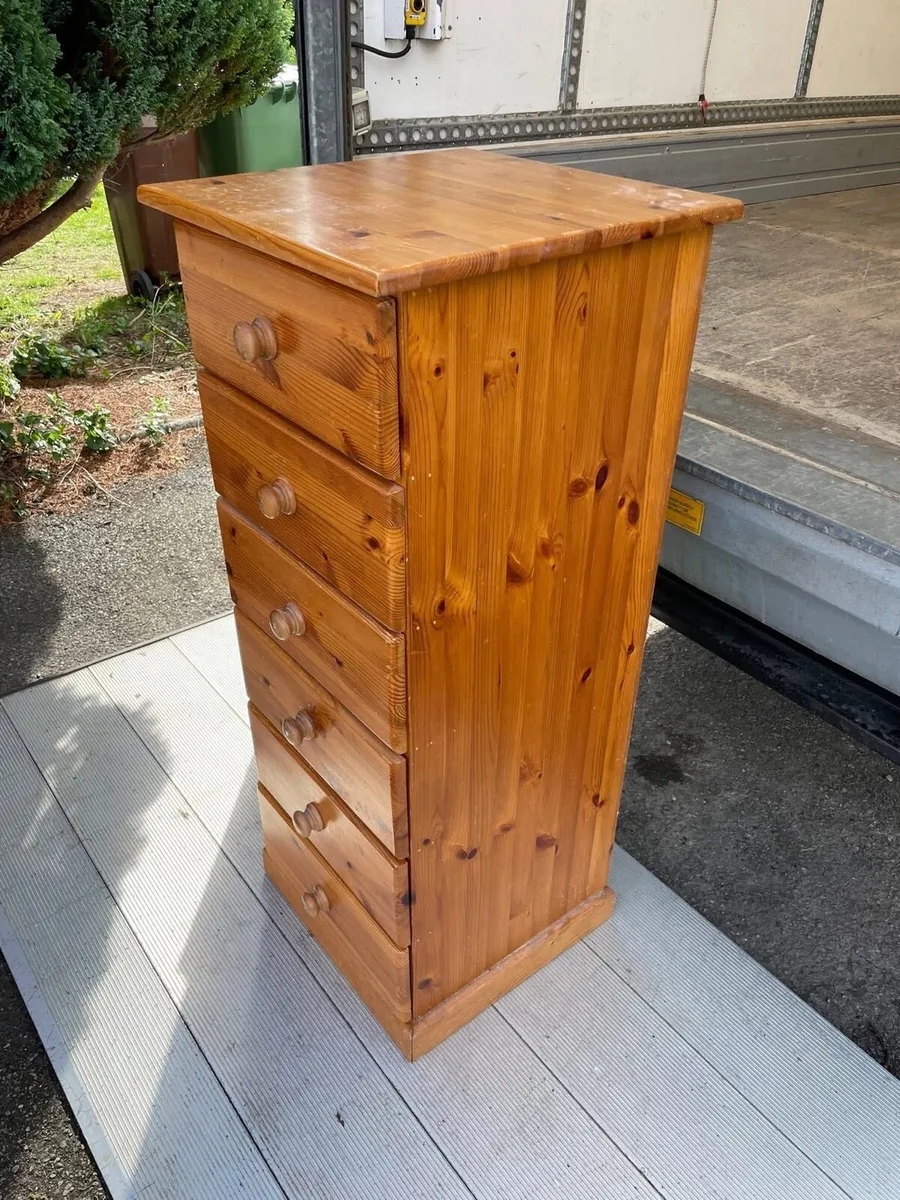Hand made tall chest of drawers - Image 2