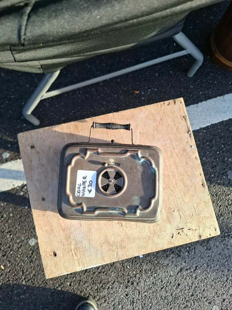 Antique coal warmer possible to post