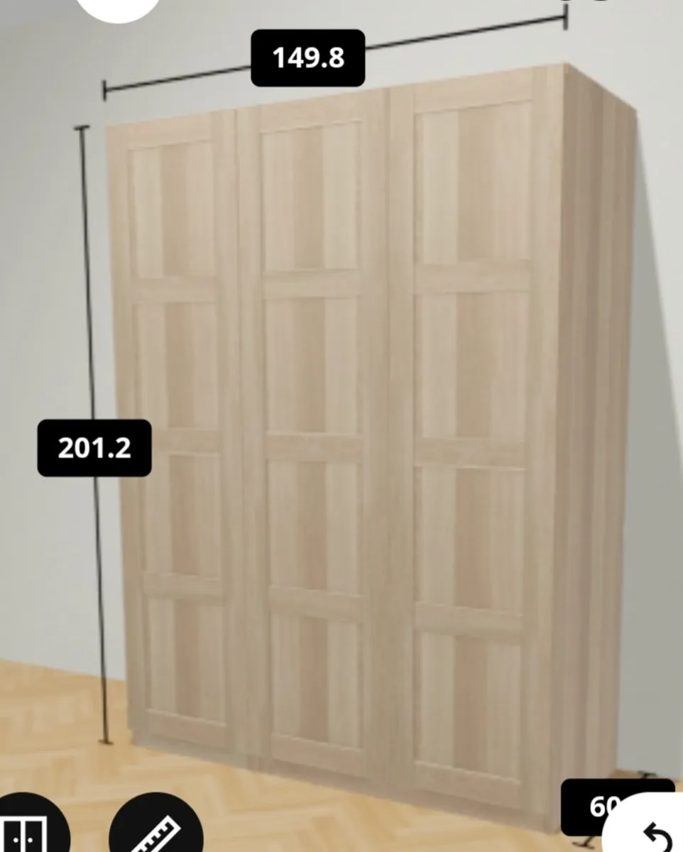 Ikea pax wardrobe - Image 1