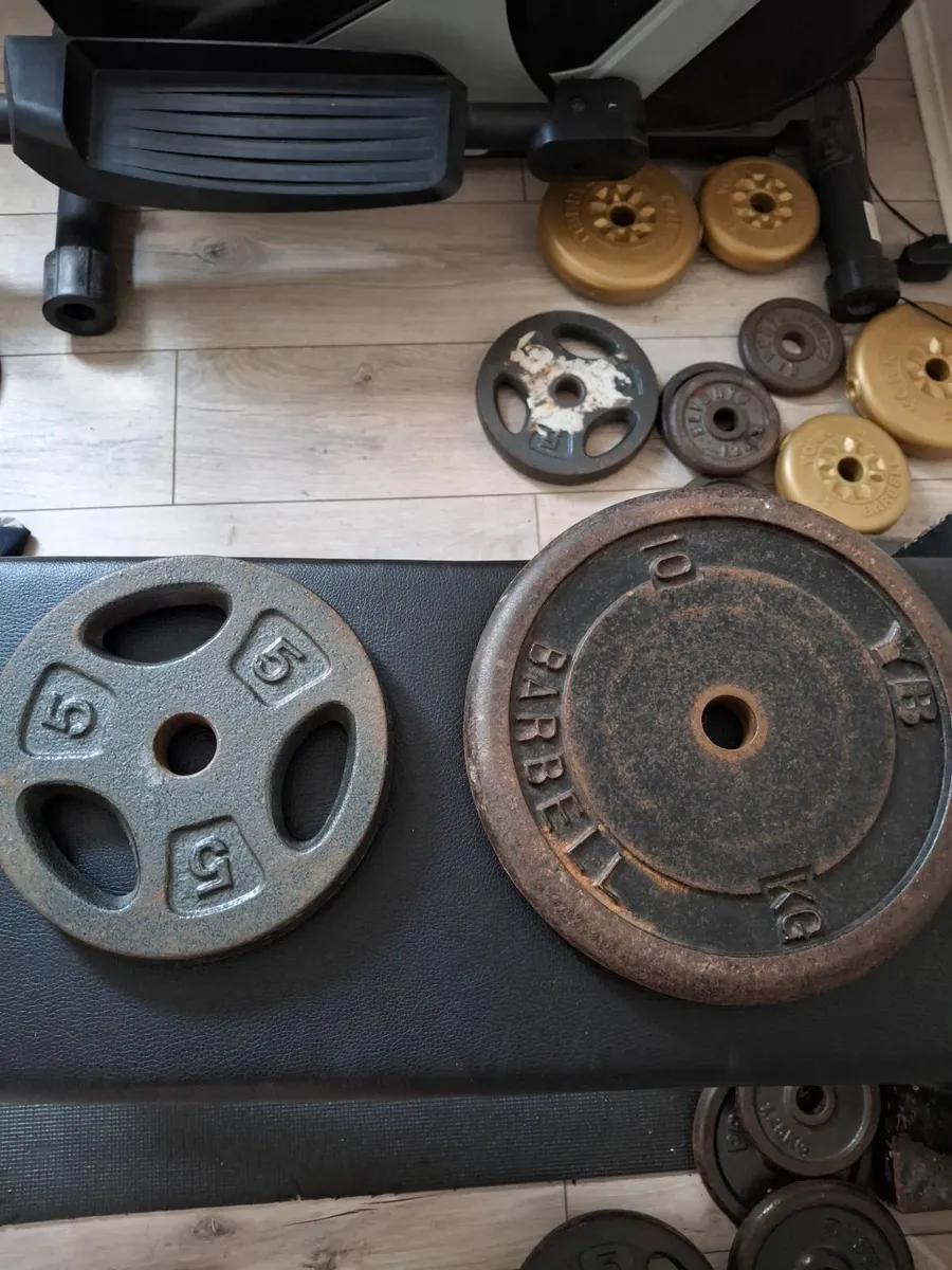 Cast iron weight plates