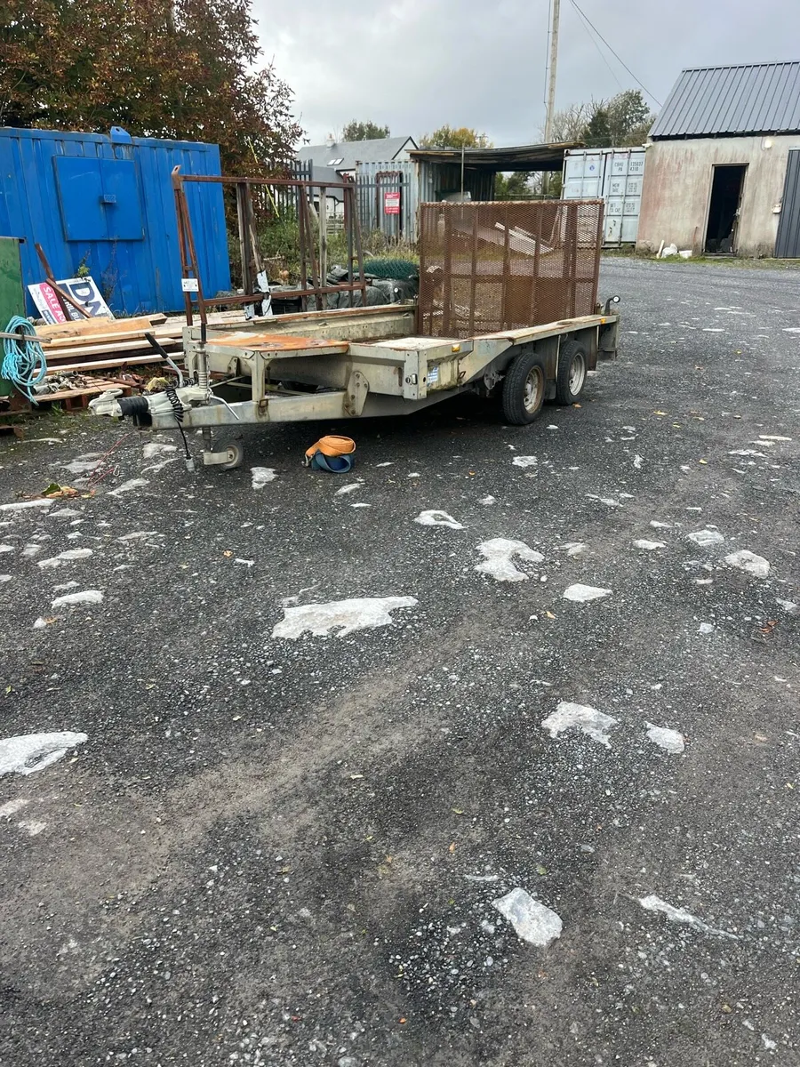 Ivor Williams Plant Trailer - Image 1