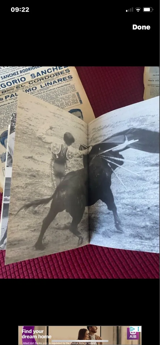 Vintage Spanish Bullfighting Memorabilia - Image 4