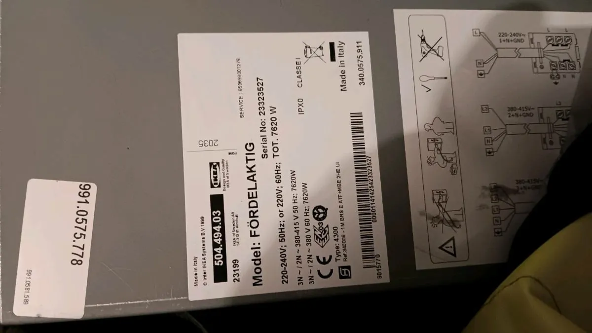 Ikea induction hob with built in extractor fan - Image 4