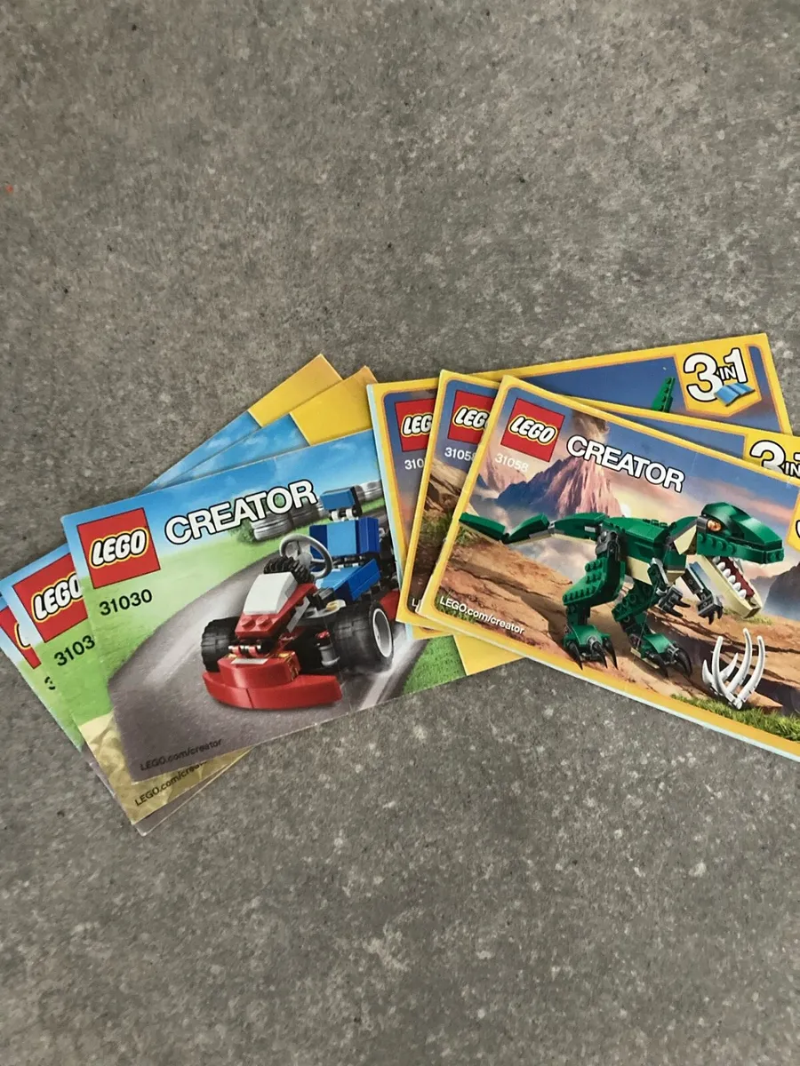 Lego Creator 3-in-1 sets: 30130 & 31058 - Image 1