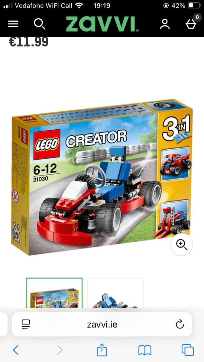 Lego Creator 3-in-1 sets: 30130 & 31058 - Image 2