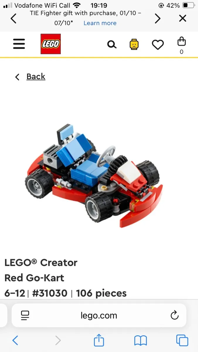 Lego Creator 3-in-1 sets: 30130 & 31058 - Image 3