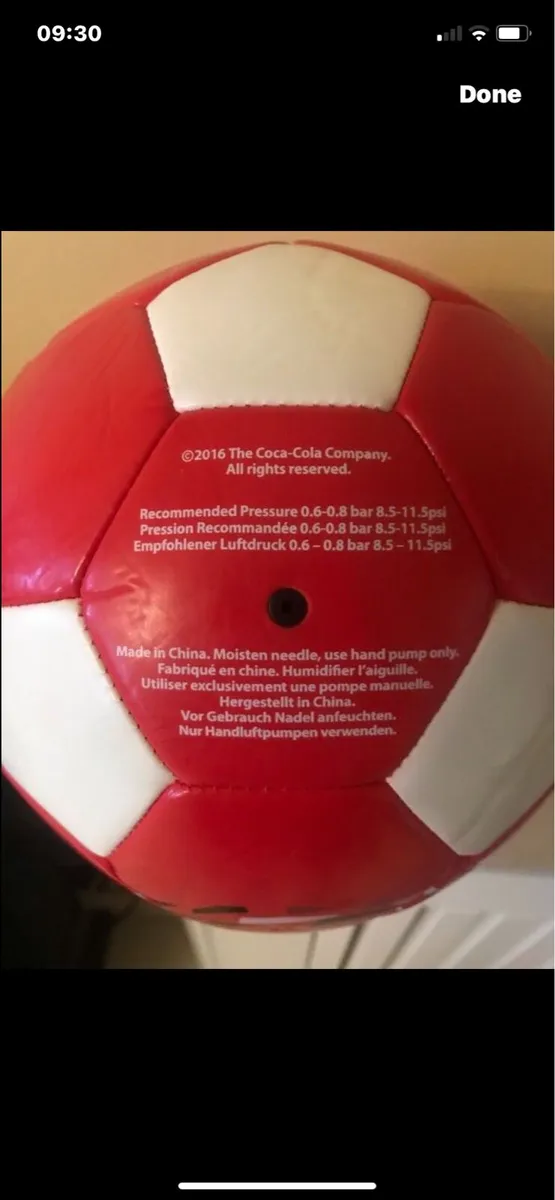 NEW-Coca Cola  Euro 2016 Football - Image 3