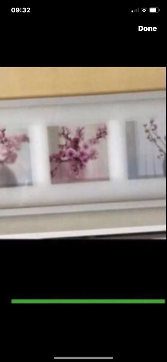 Framed Floral Print Set - Image 1