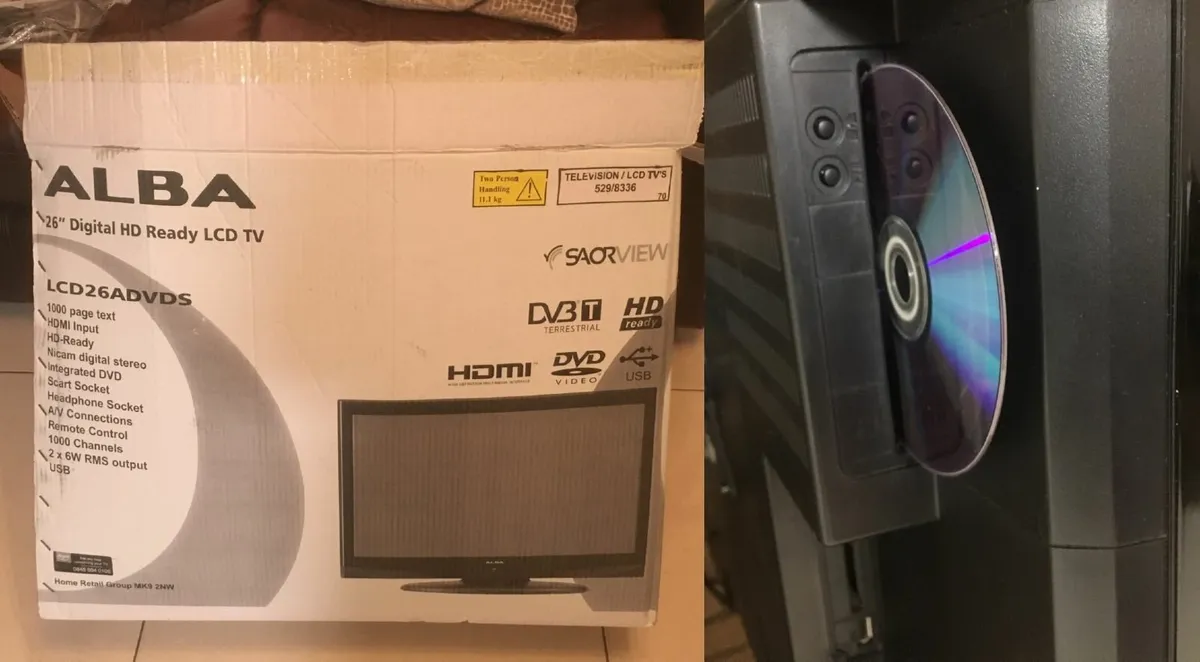 26" Digital LCD TV with Integrated DVD Player - Image 3