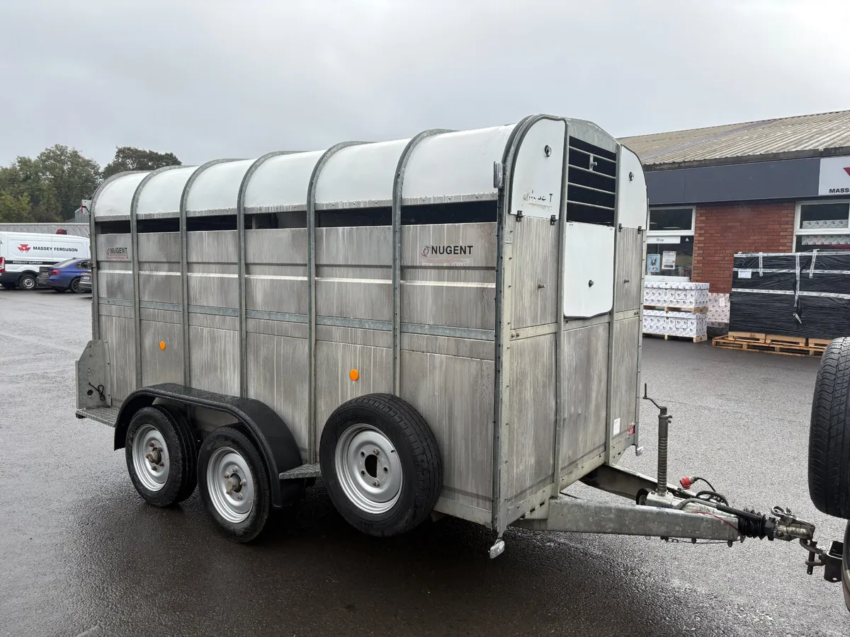 Nugent 12ft Cattle Trailer ⚪️ FULLY SERVICED ⚪️ - Image 1