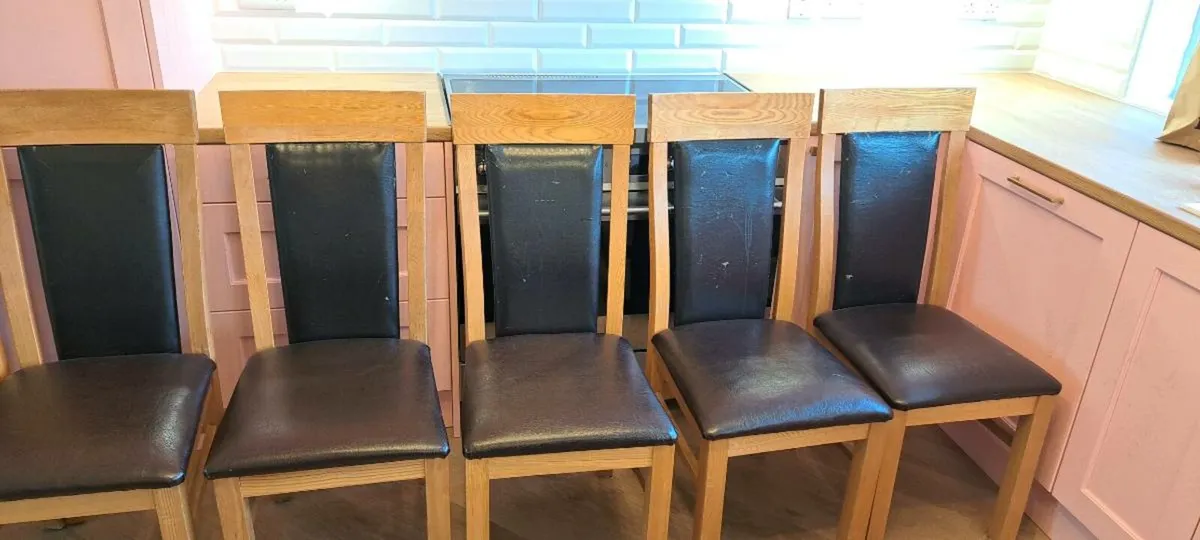 6 dinning room chairs - Image 2