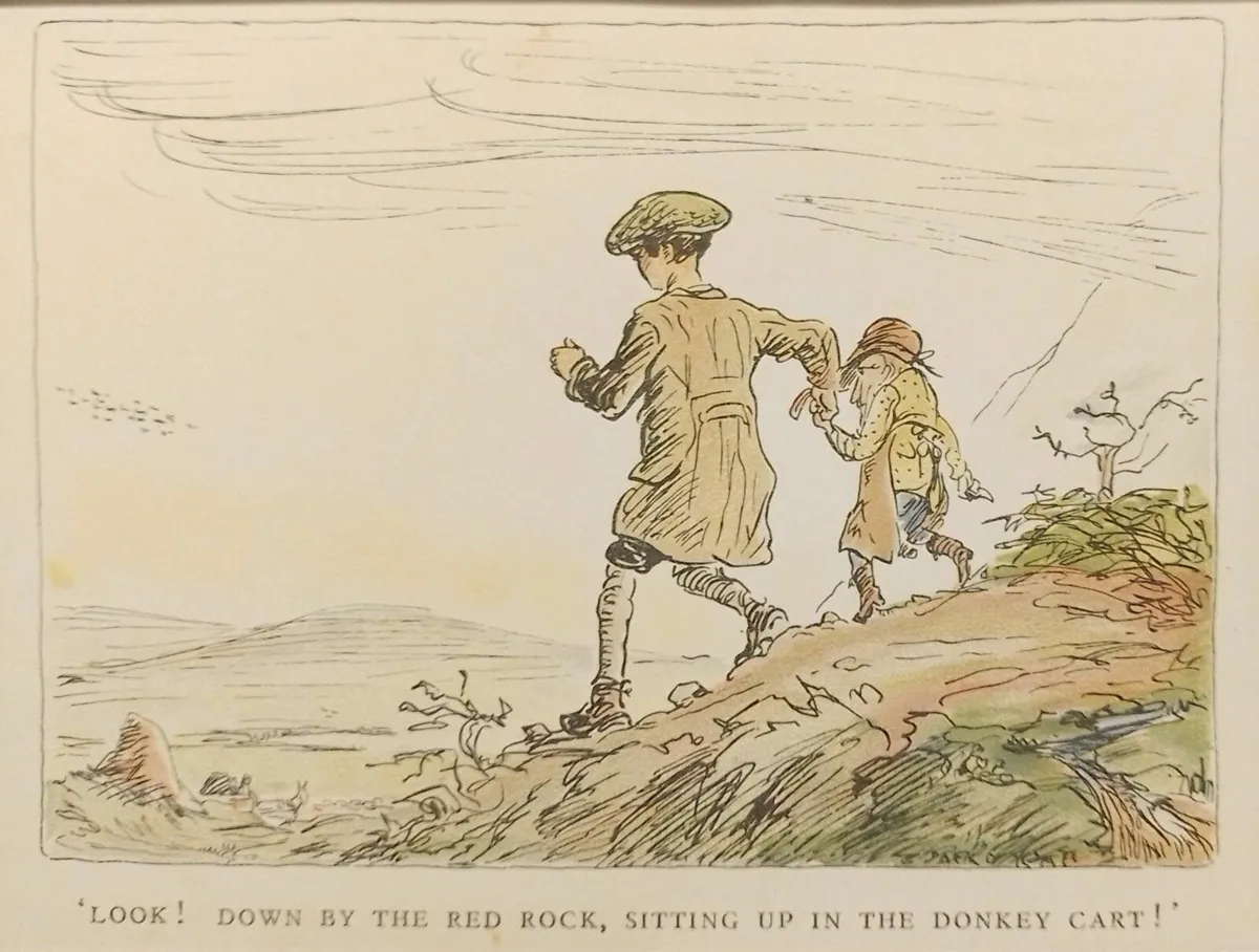 Jack B Yeats Look Down by the Red Rock Print - Image 3