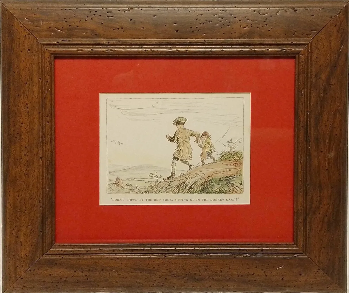 Jack B Yeats Look Down by the Red Rock Print - Image 1