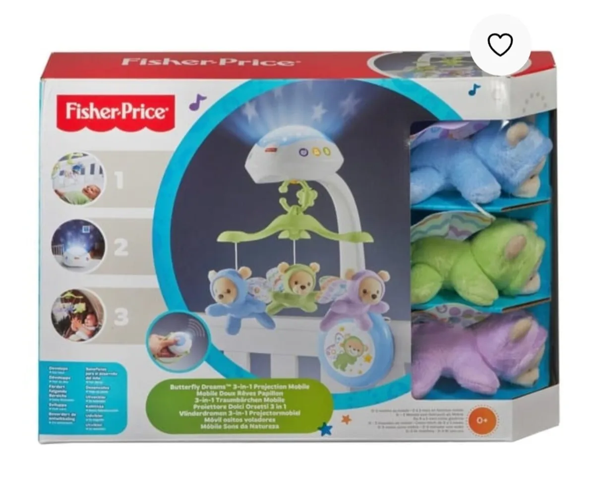 Fisher-Price Butterfly Dreams 3-in-1 Newborn Baby - Image 1