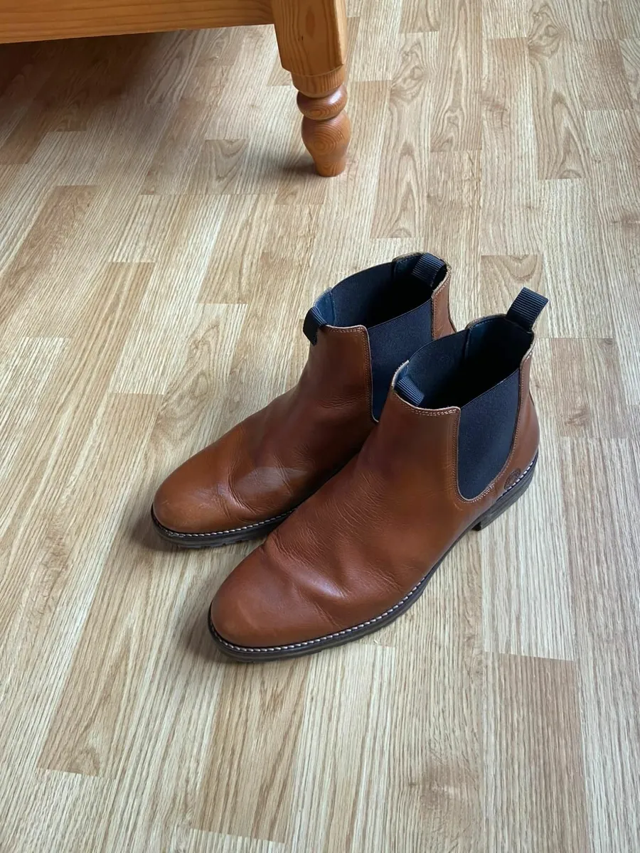 Men's Bull Boxer Leather Boots - Image 1
