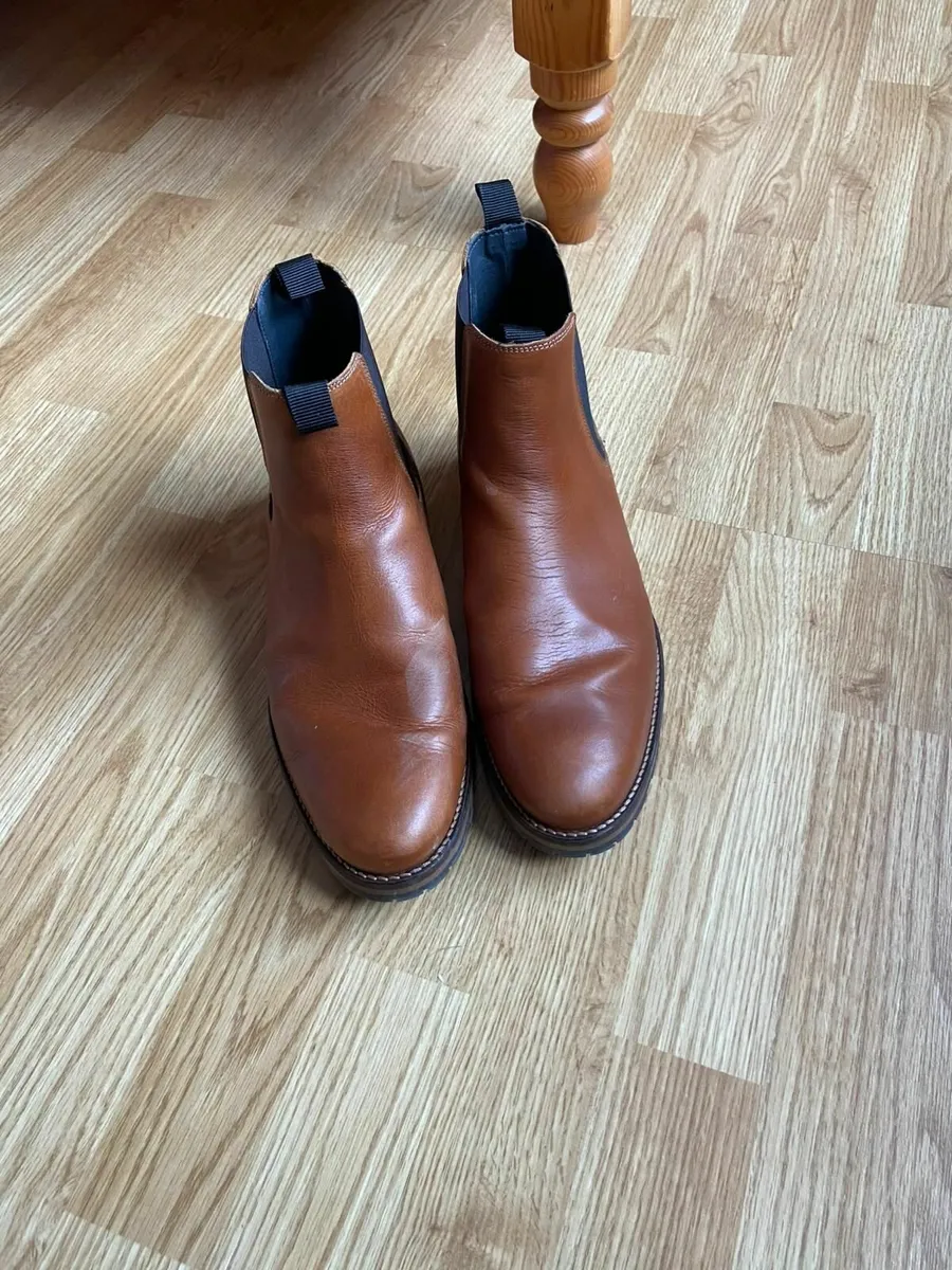 Men's Bull Boxer Leather Boots - Image 4