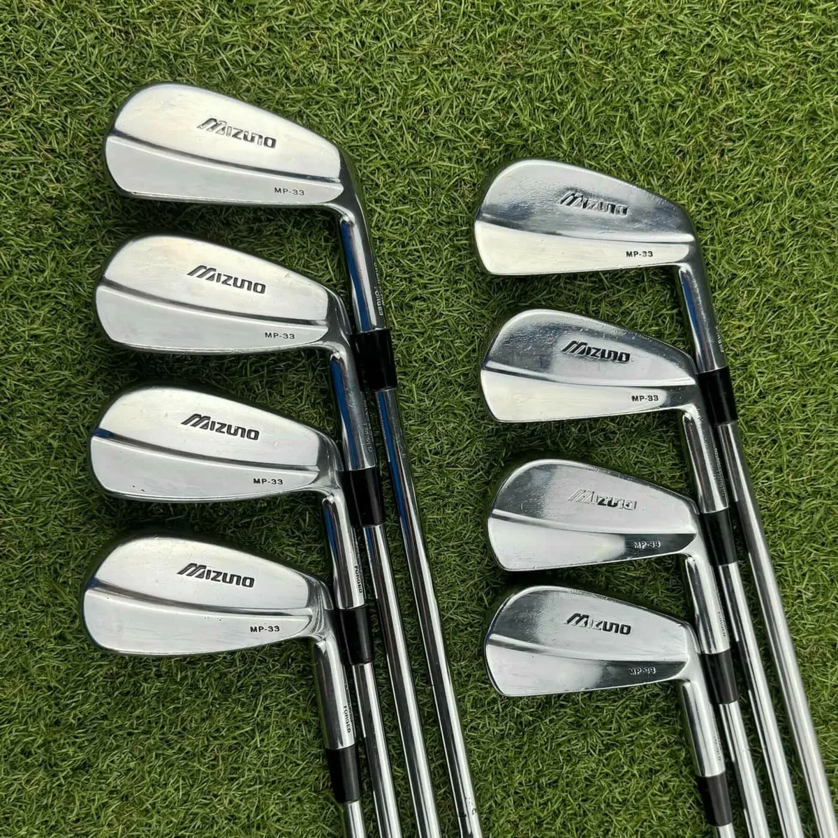 Mizuno Mp-33 Irons / 3-Pw / Dynamic Gold Stiff - Image 2