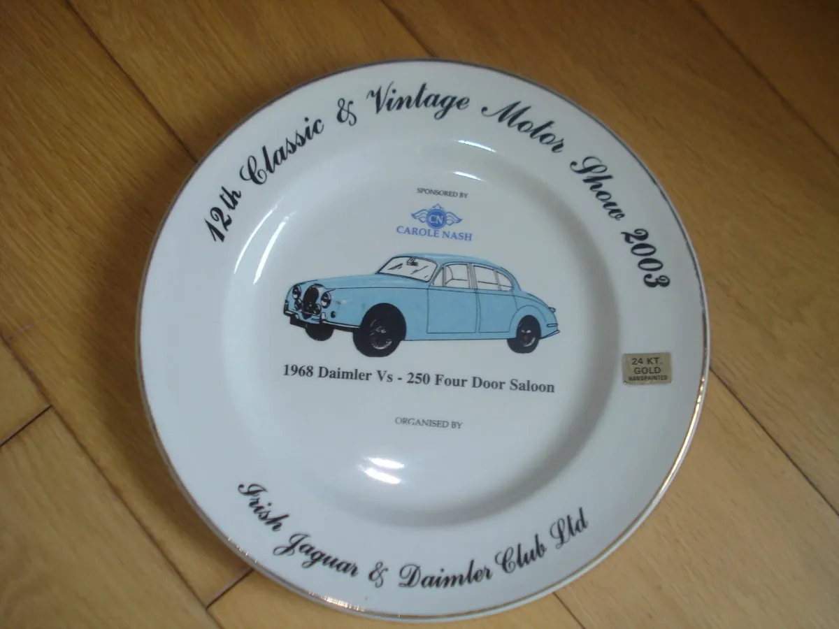 IRISH JAGUAR CLUB CAR SHOW PLATES. - Image 4