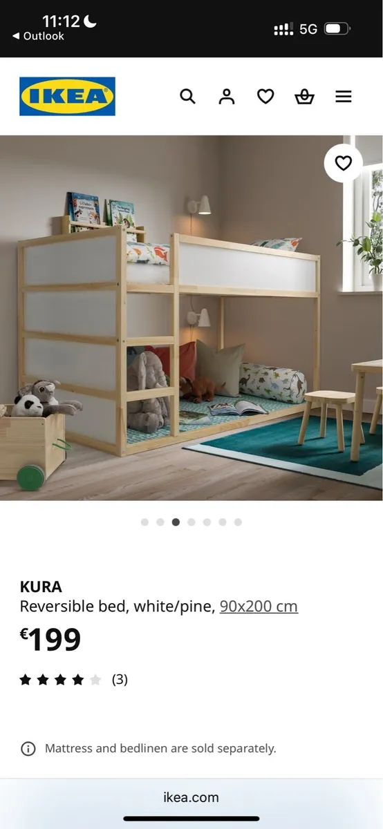 IKEA Kura bunk bed - Image 4