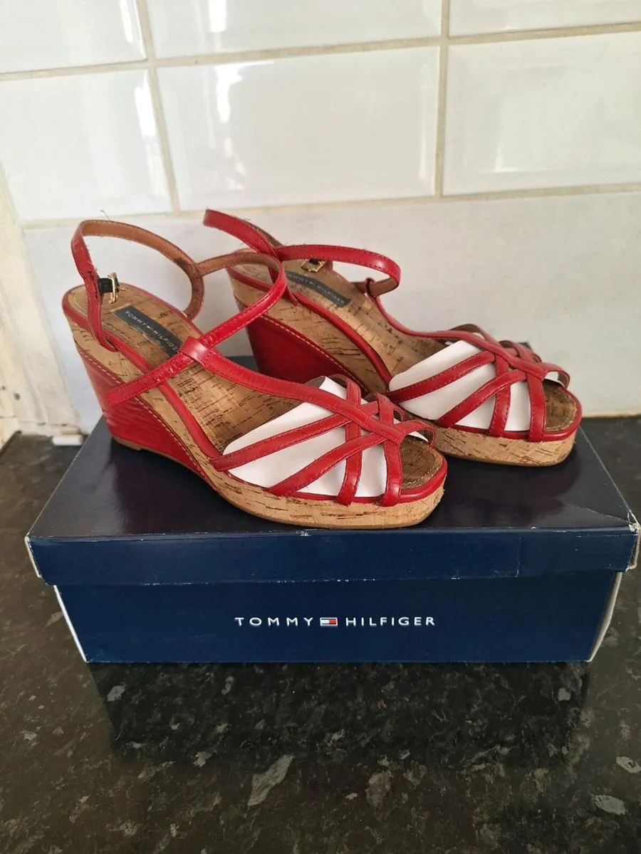 Tommy Hilfiger wedge sandals - Image 1
