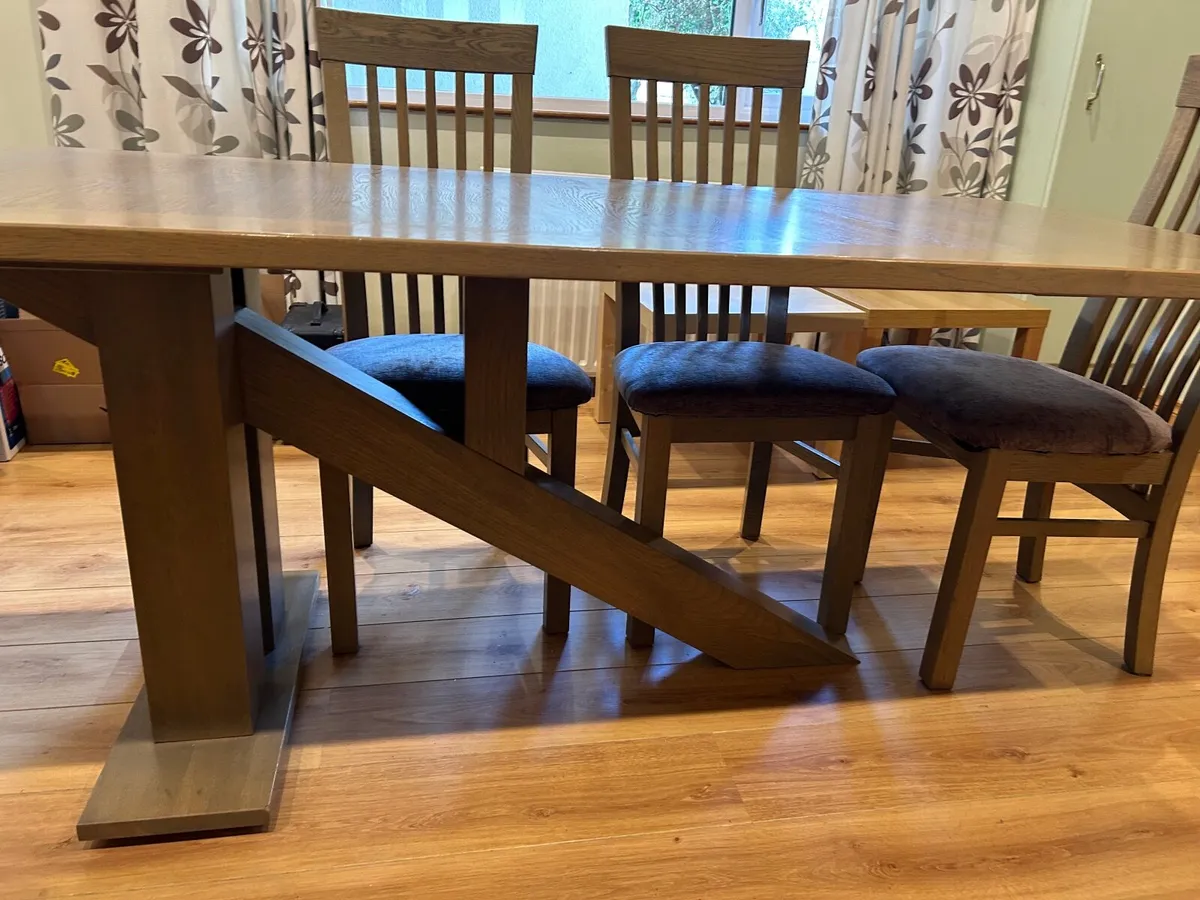 Dining table with  6 chairs - Image 1