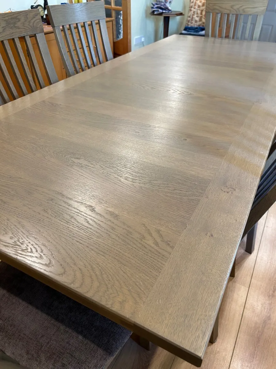 Dining table with  6 chairs - Image 4