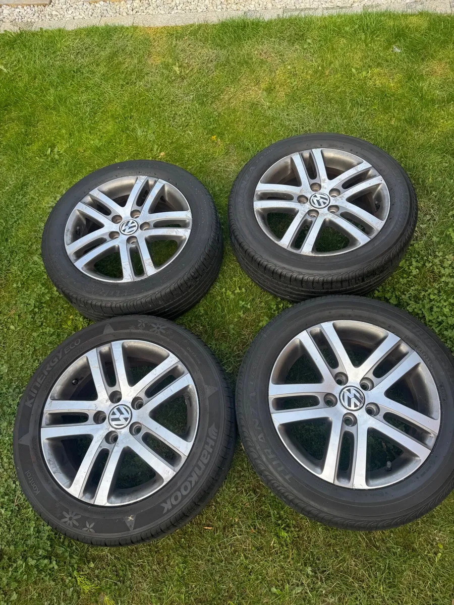 Vw R16 Alloys &wheels Brigestone Tyres - Image 2