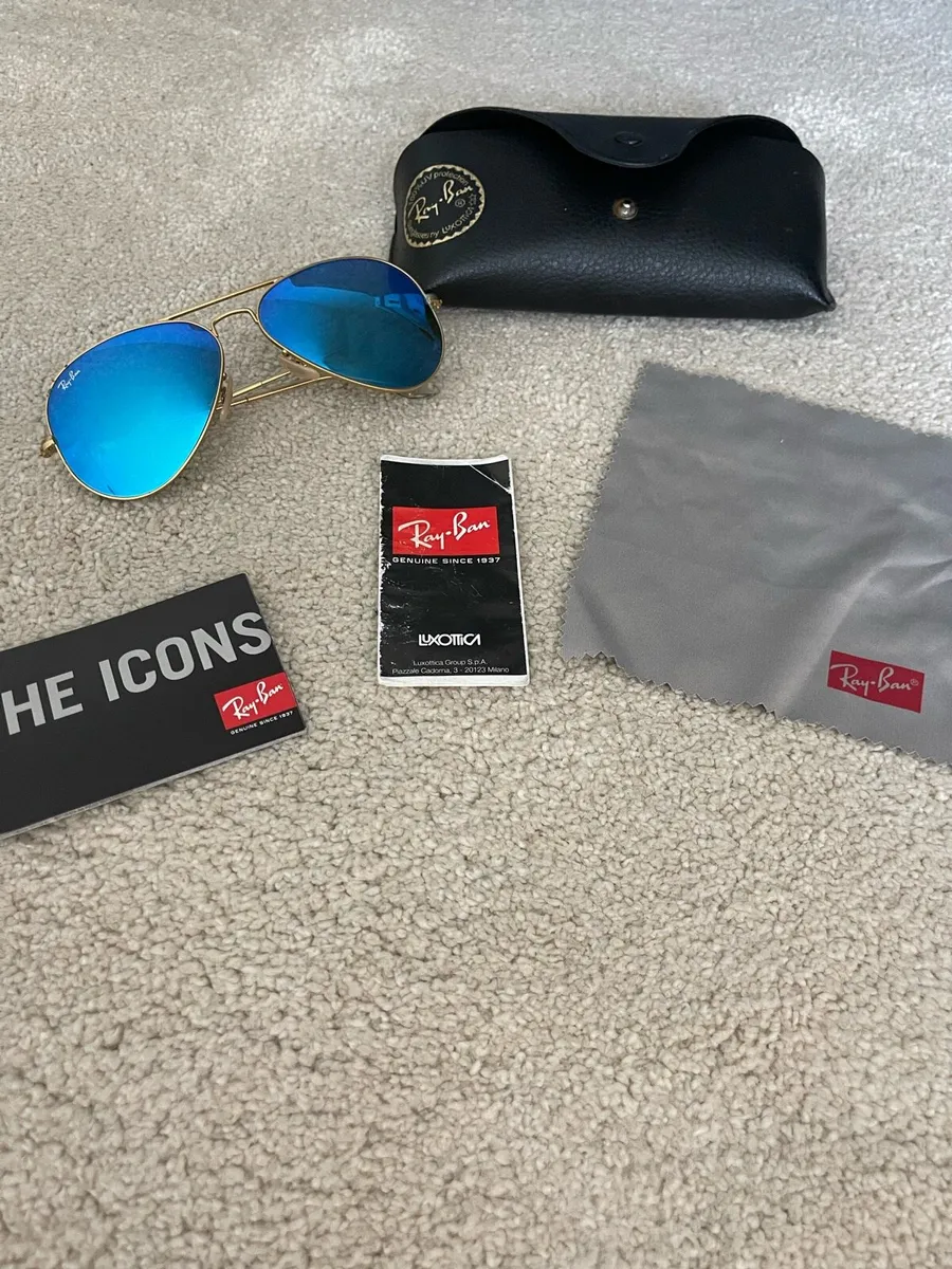 Ray Ban Aviator Sunglasses - Image 2