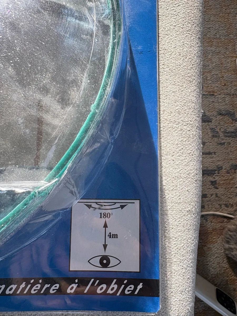 30cm convex traffic mirror - Image 2