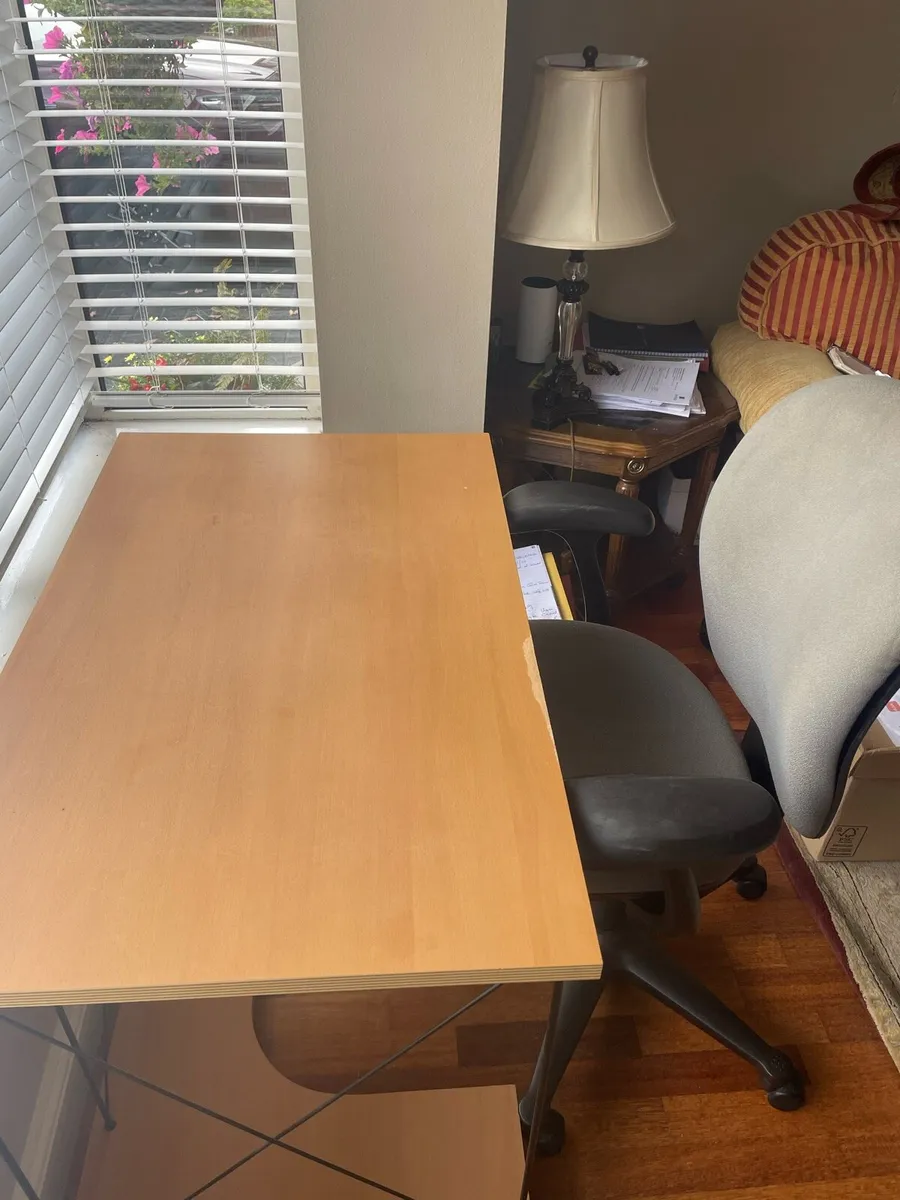 Office Desk & Computer Chair - Image 1