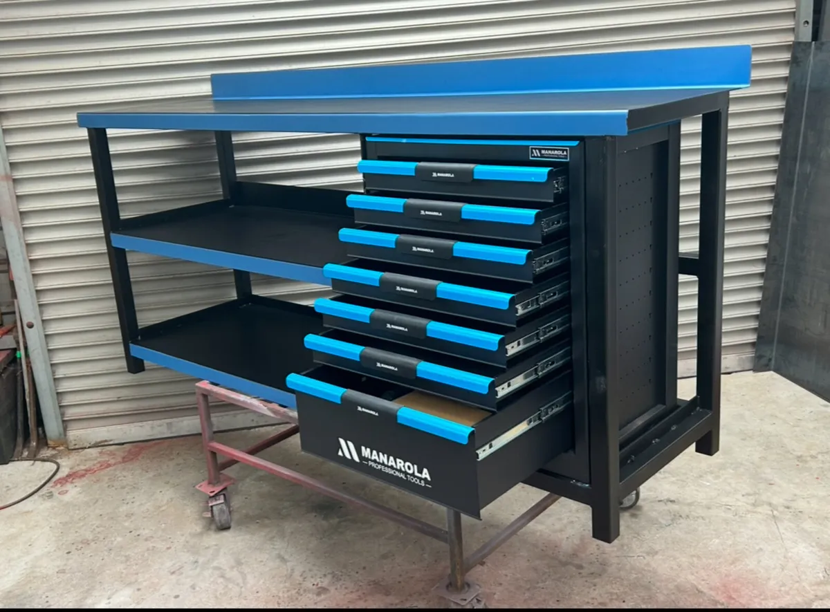 Steel work benches - Image 2