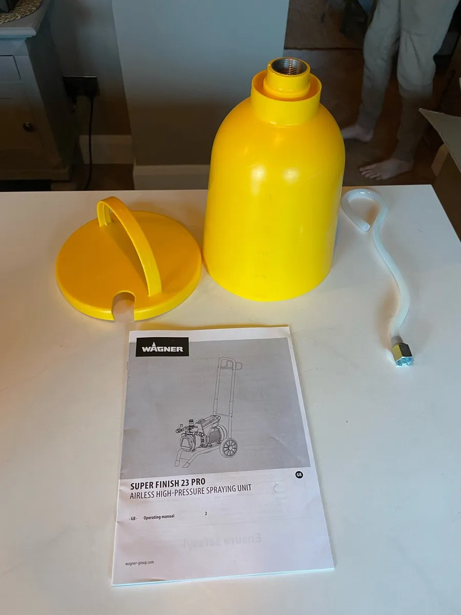 WAGNER Super Finish 23 Pro paint sprayer brand new - Image 3