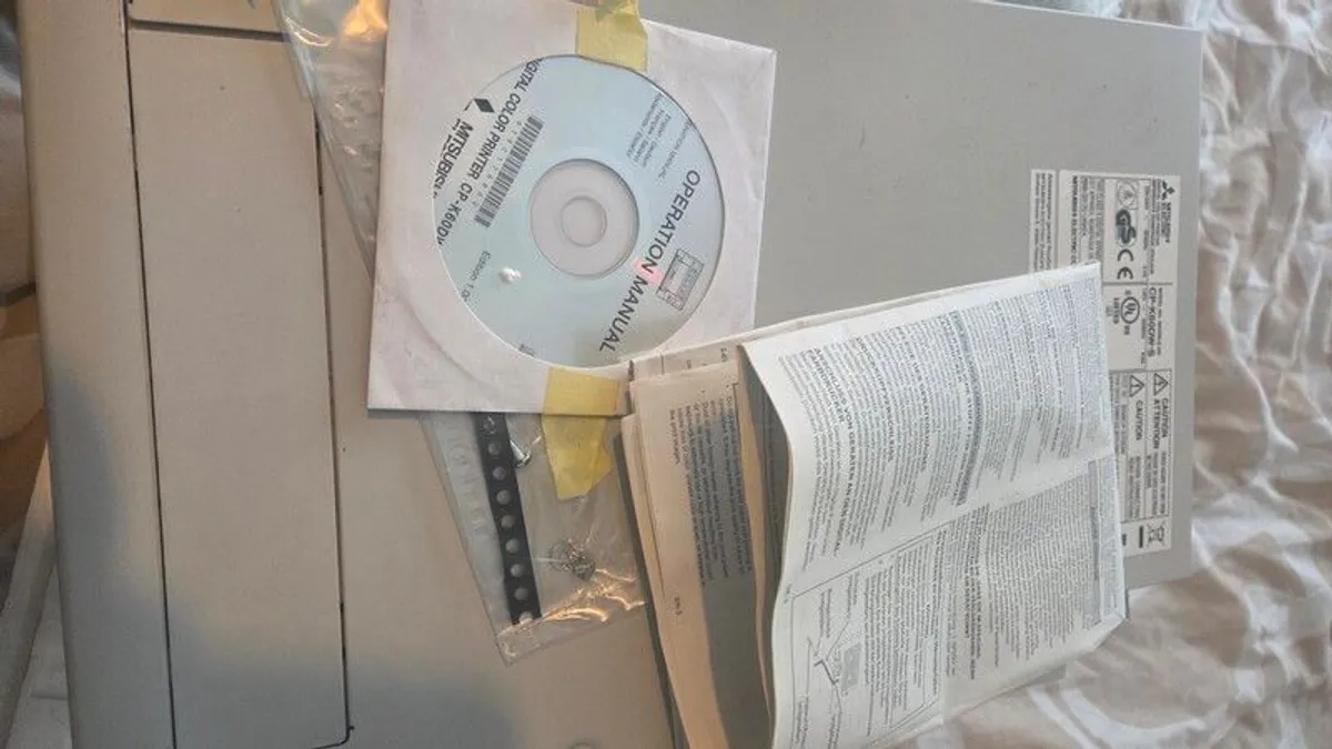 Mitsubishi instant printer - Image 4