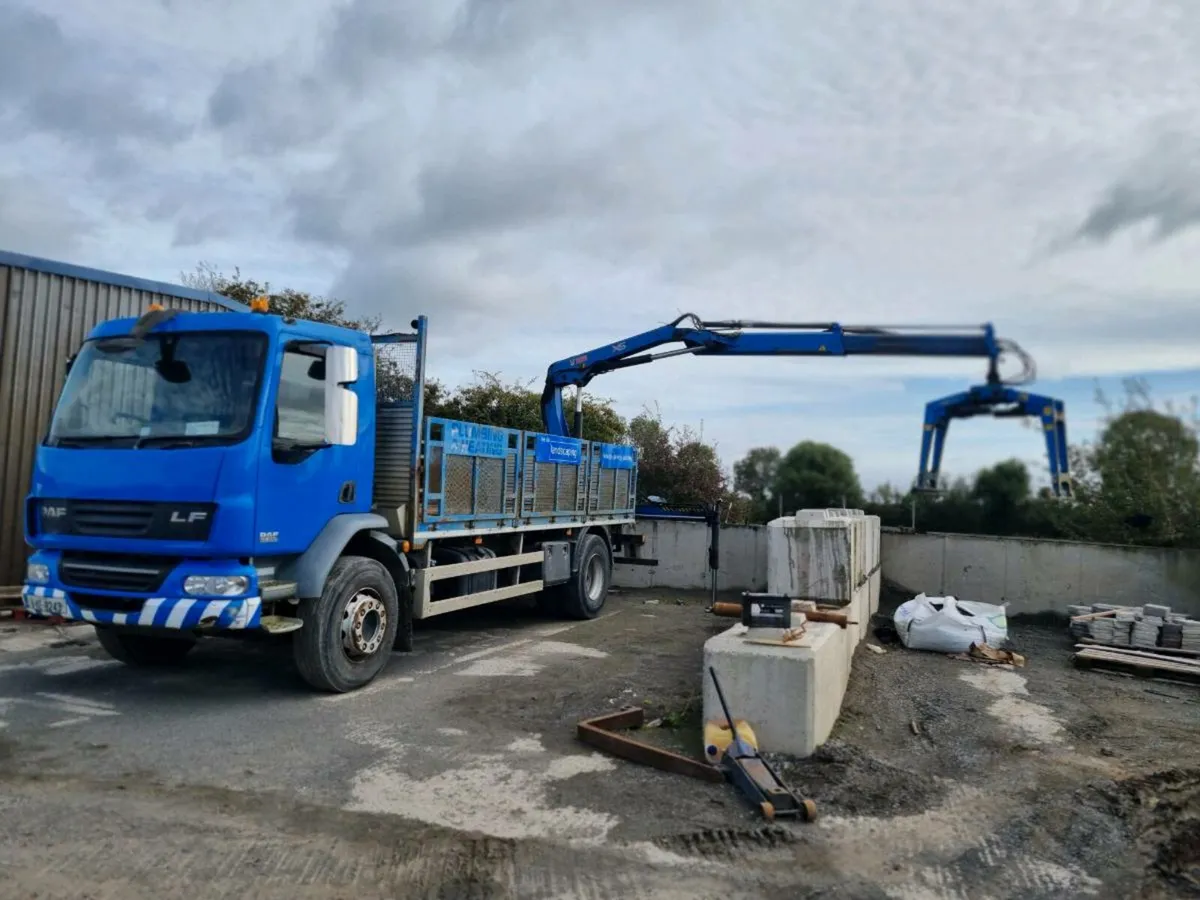 Daf lf with remote crane - Image 1
